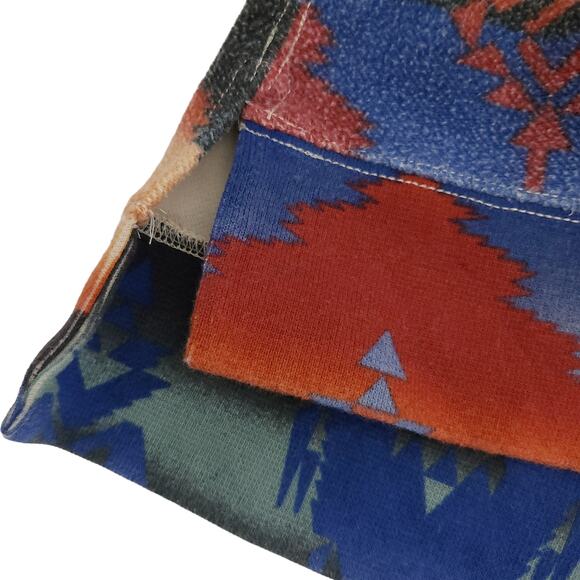 RALPH LAUREN POLO southwest tribal Aztec zip up hoodie sweatshirt jacket Size S - Picture 5 of 9